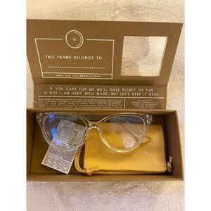 The book club blue light glasses-NWT